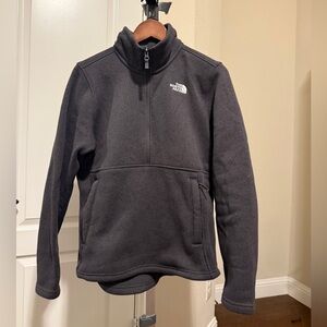The North Face Women’s Charcoal Zip-Up Fleece Sweater